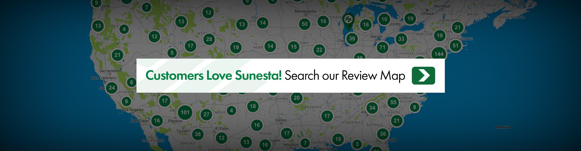 Search our Review Map