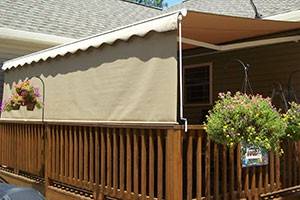 Manual Retractable Awning