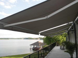 A state-of-the-art Sunesta awning
