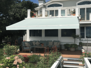 Strong and durable Sunesta awnings in the Midwest